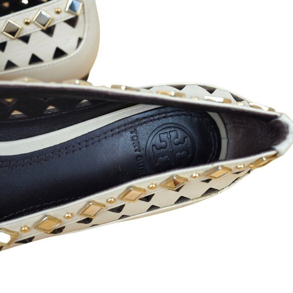 Tory Burch Leather Ballet Flats  - Dulce De Leche - Style 33158775 Size 5M‎ - Picture 2 of 8
